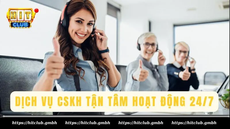 Dịch vụ chăm sóc khách hàng tận tâm hoạt động 24/7 Dịch vụ chăm sóc khách hàng tận tâm hoạt động 24/7